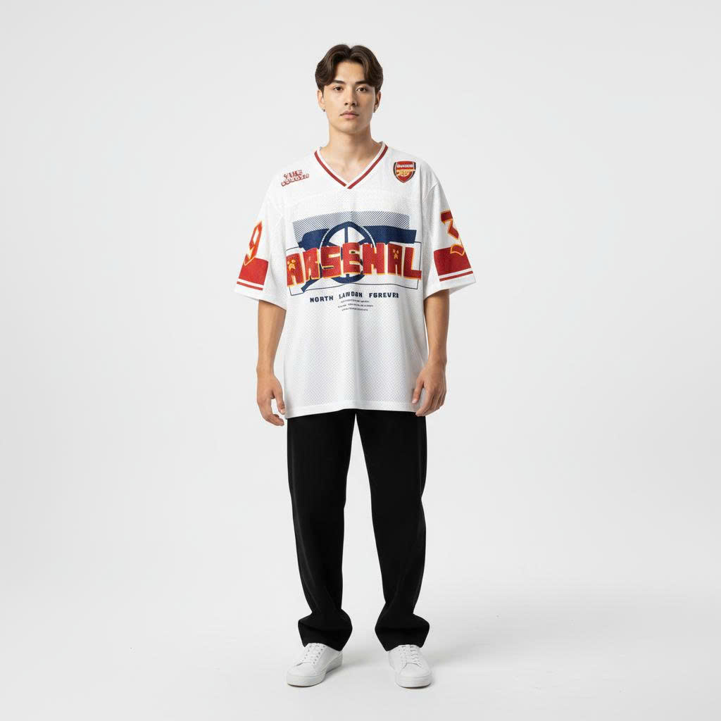 Áo Jersey Strivend CLB Arsenal trắng_thumbnail_5