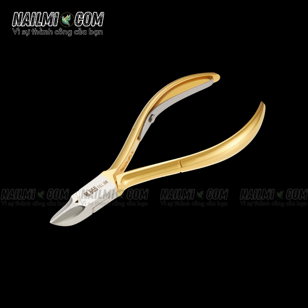 Kềm cắt móng Kềm Nghĩa thép chuyên dụng mạ vàng M.555 Thép carbon, an toàn cho người dùng_thumbnail_7