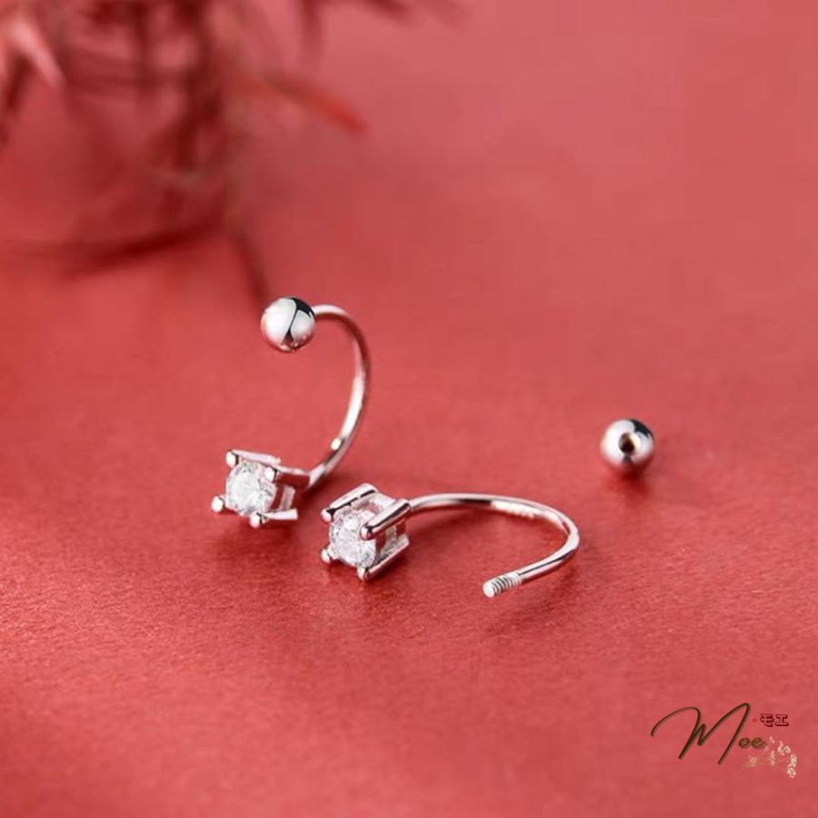 K181 - Khuyên tai móc ren bi đá nhỏ_thumbnail_3