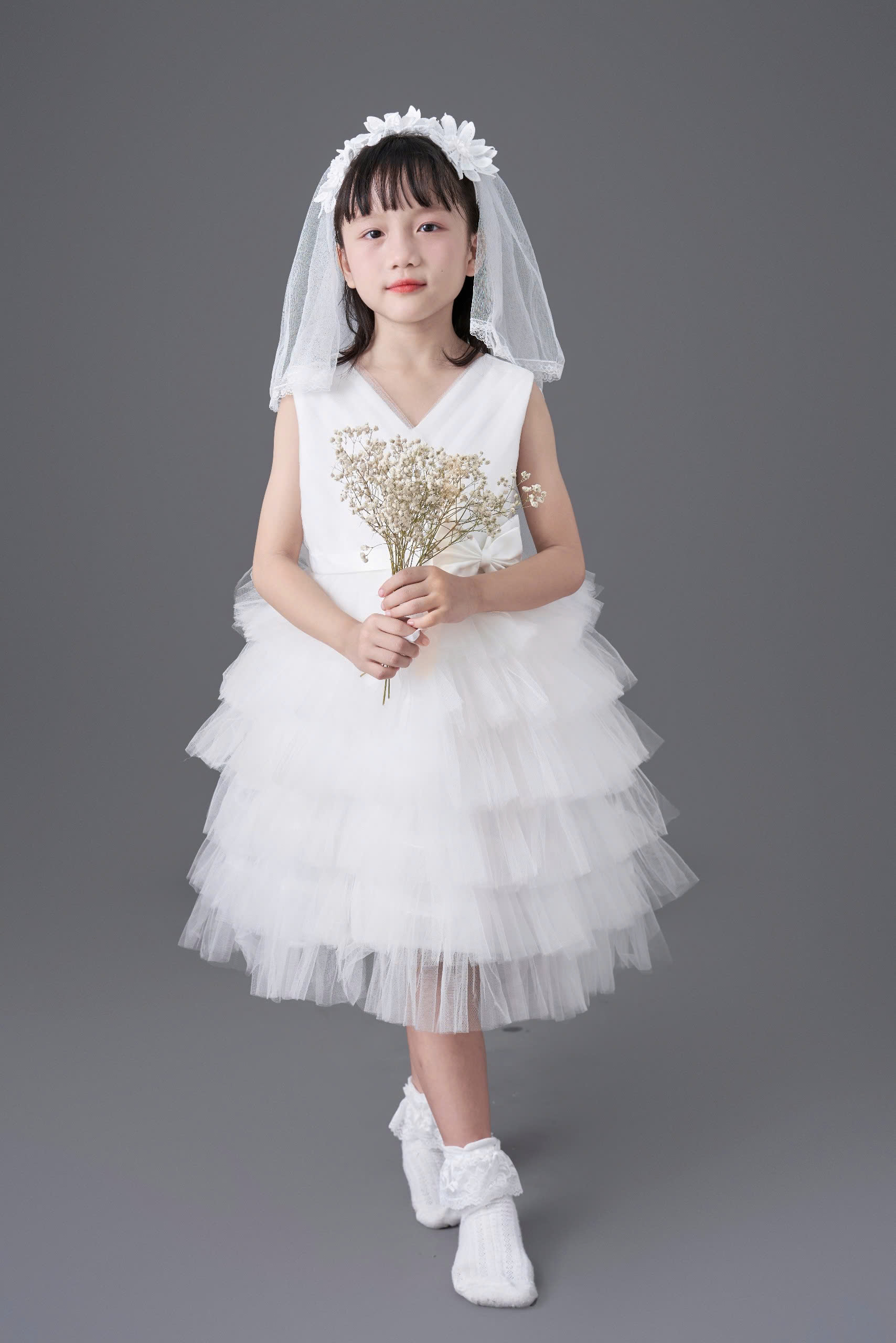 Váy công chúa xếp tầng, sát nách mát mẻ cho bé từ 7kg tới 45kg_thumbnail_8