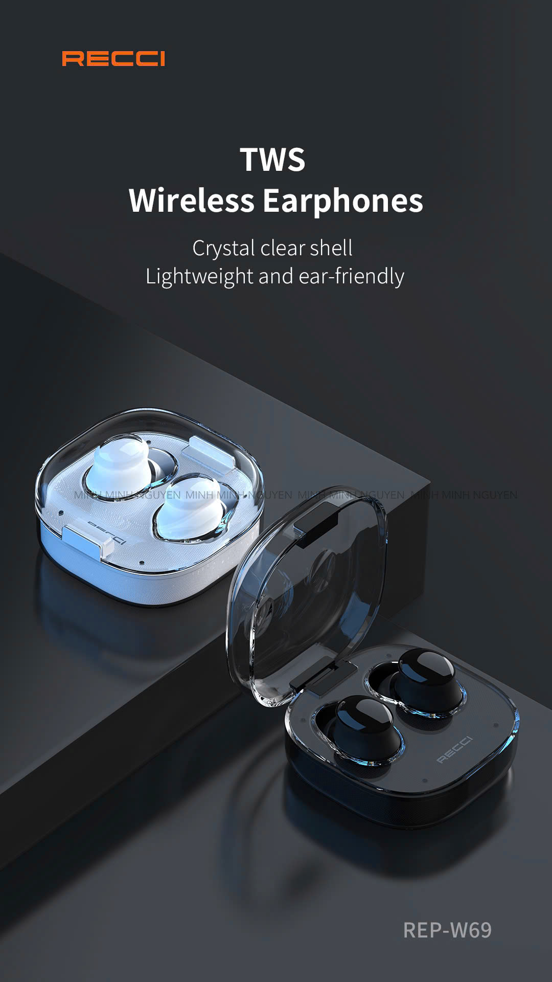 Tai Nghe Bluetooth Recci