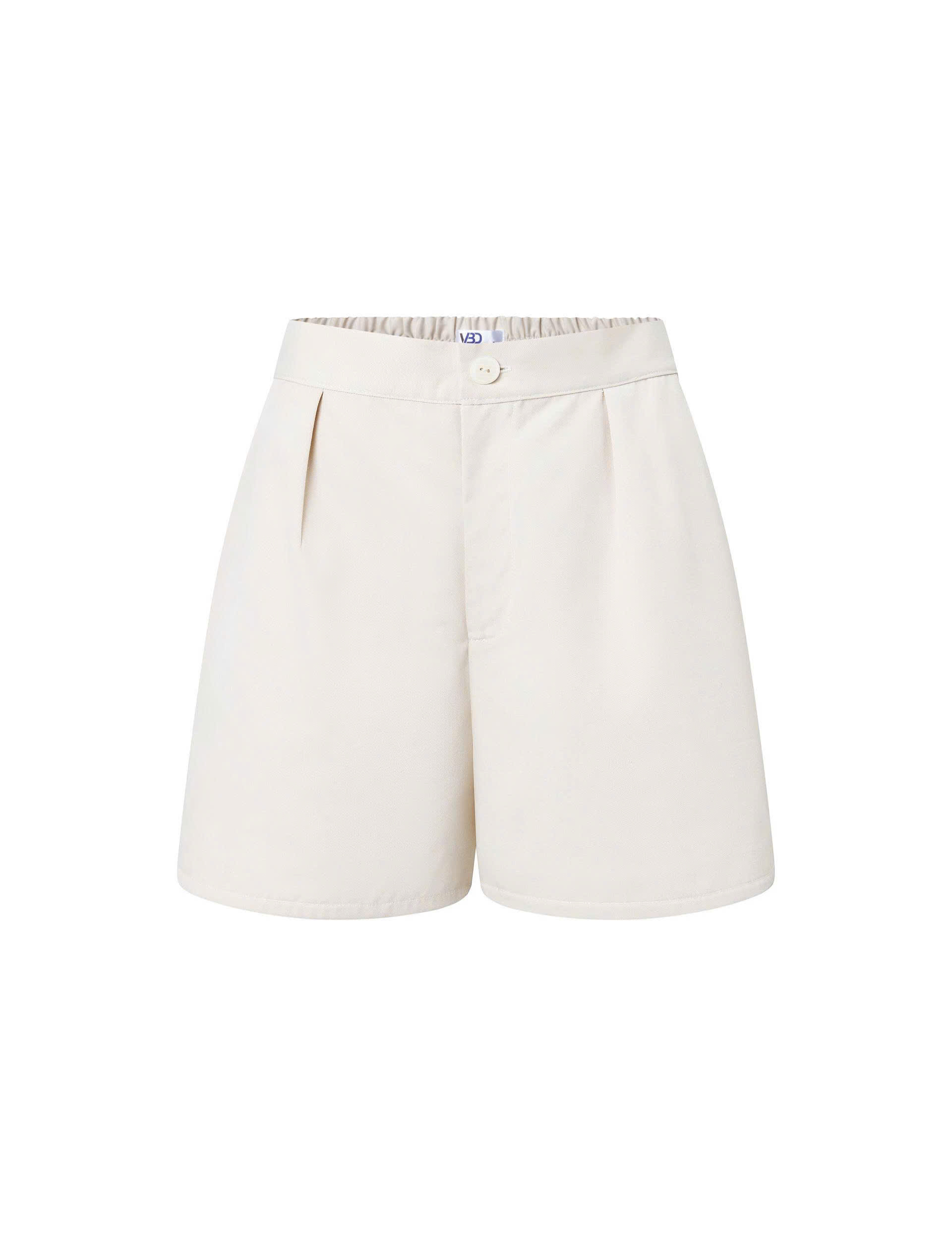 BIGSIZE - Quần short kaki lưng thun bigsize QS09 dành cho nàng béo_thumbnail_4