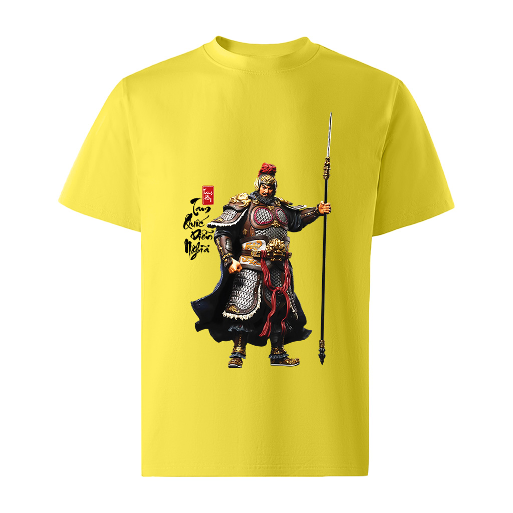 Áo phông nam tam quốc diễn nghĩa nhiều màu nhiều màu ATD1485 Miucho Iconic vải cotton in artwork_thumbnail_11