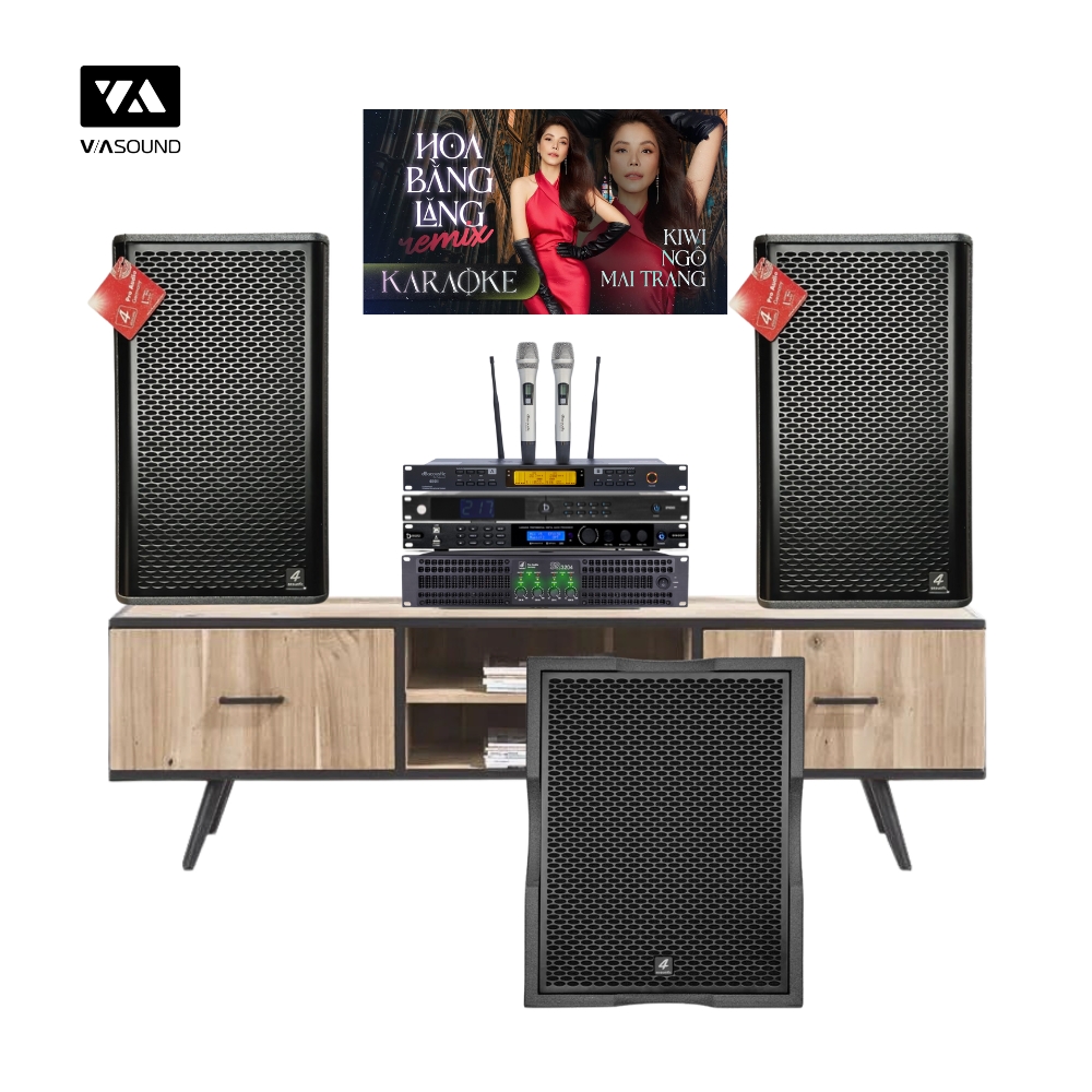 COMBO KARAOKE 4ACOUSTIC PCS – V10 - AD1
