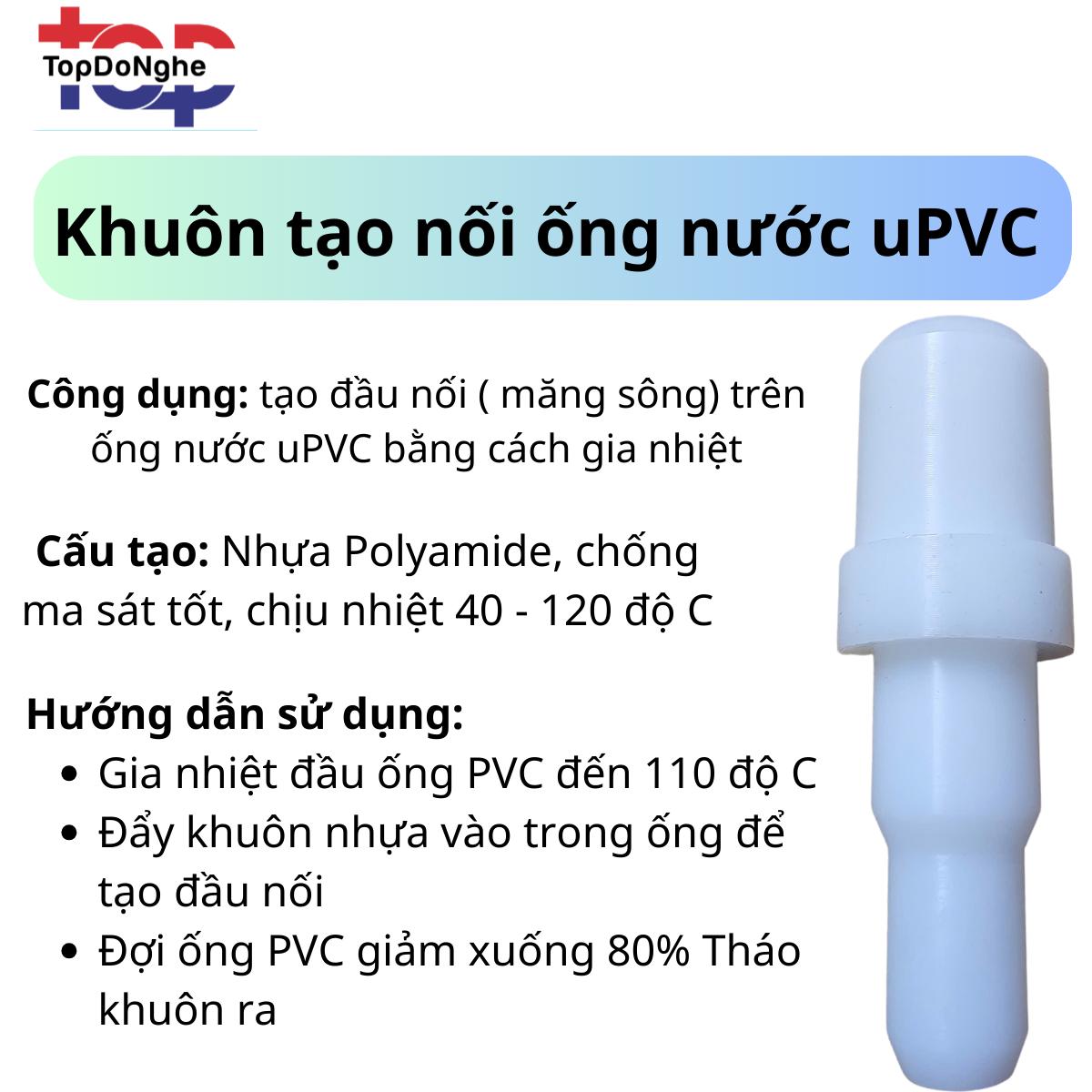 Đầu nong ống PVC đa kích thước 3 Trong 1 (D21, D27, D34) – giải pháp tối ưu cho thợ điện nước khi cần tạo đầu nối măng sông nhanh chóng và bền chắc._thumbnail_2