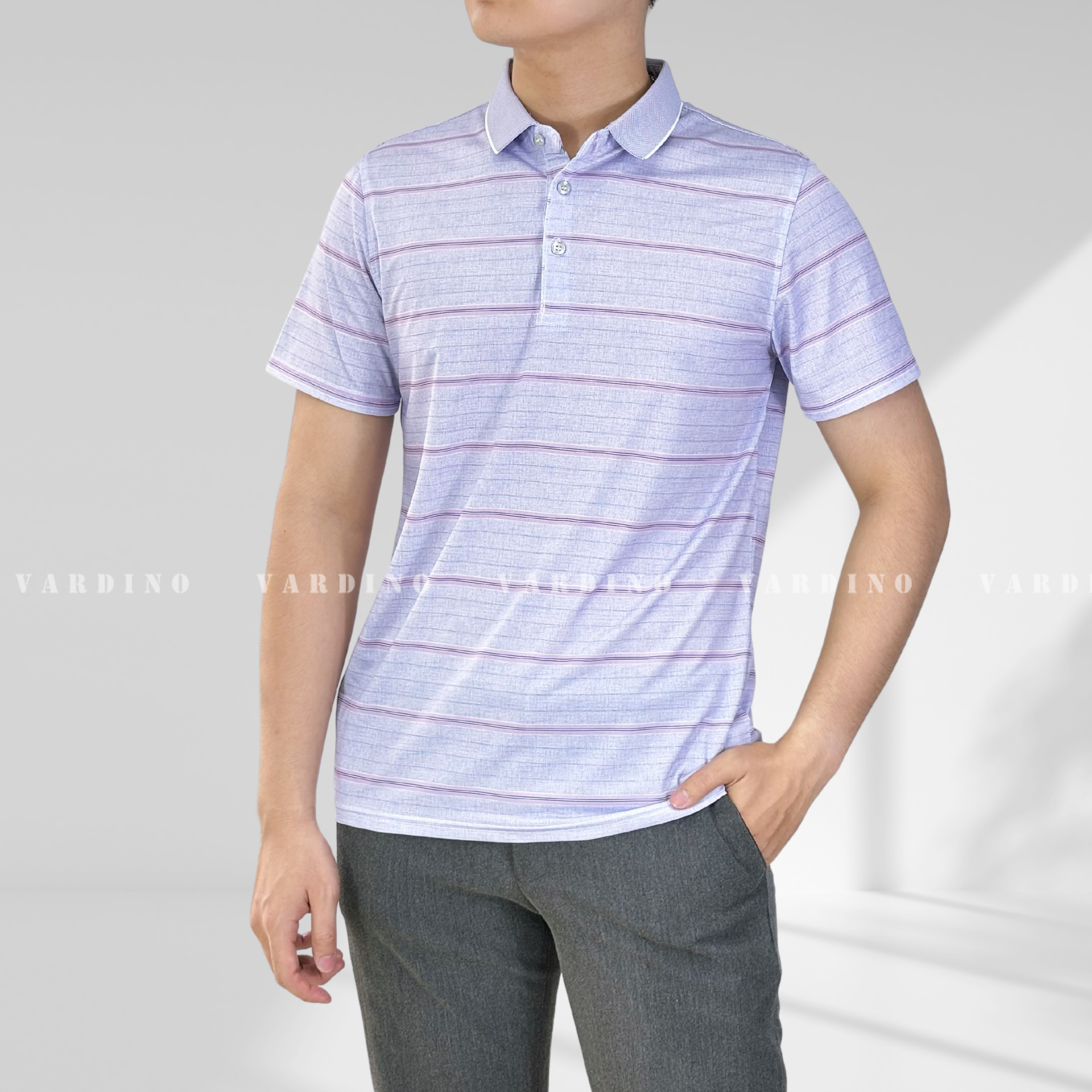 Áo polo nam họa tiết Vardino P1024_thumbnail_1