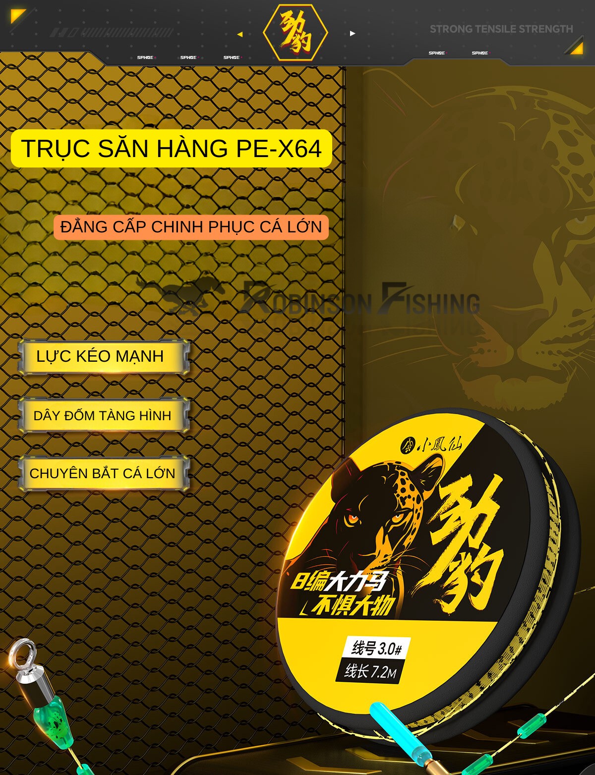 Bộ Trục Câu Đài Buộc Sẵn Săn Hàng Dây Pe - X64_thumbnail_1