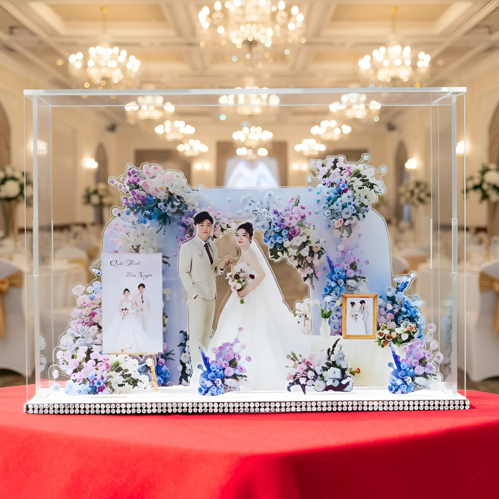 Standee Đám Cưới – Mô Hình Mica 3D Trang Trí, In Ảnh Theo Yêu Cầu, Quà Cưới Decor (Tặng Hộp+ Túi) - Size tính theo chiều ngang_thumbnail_24