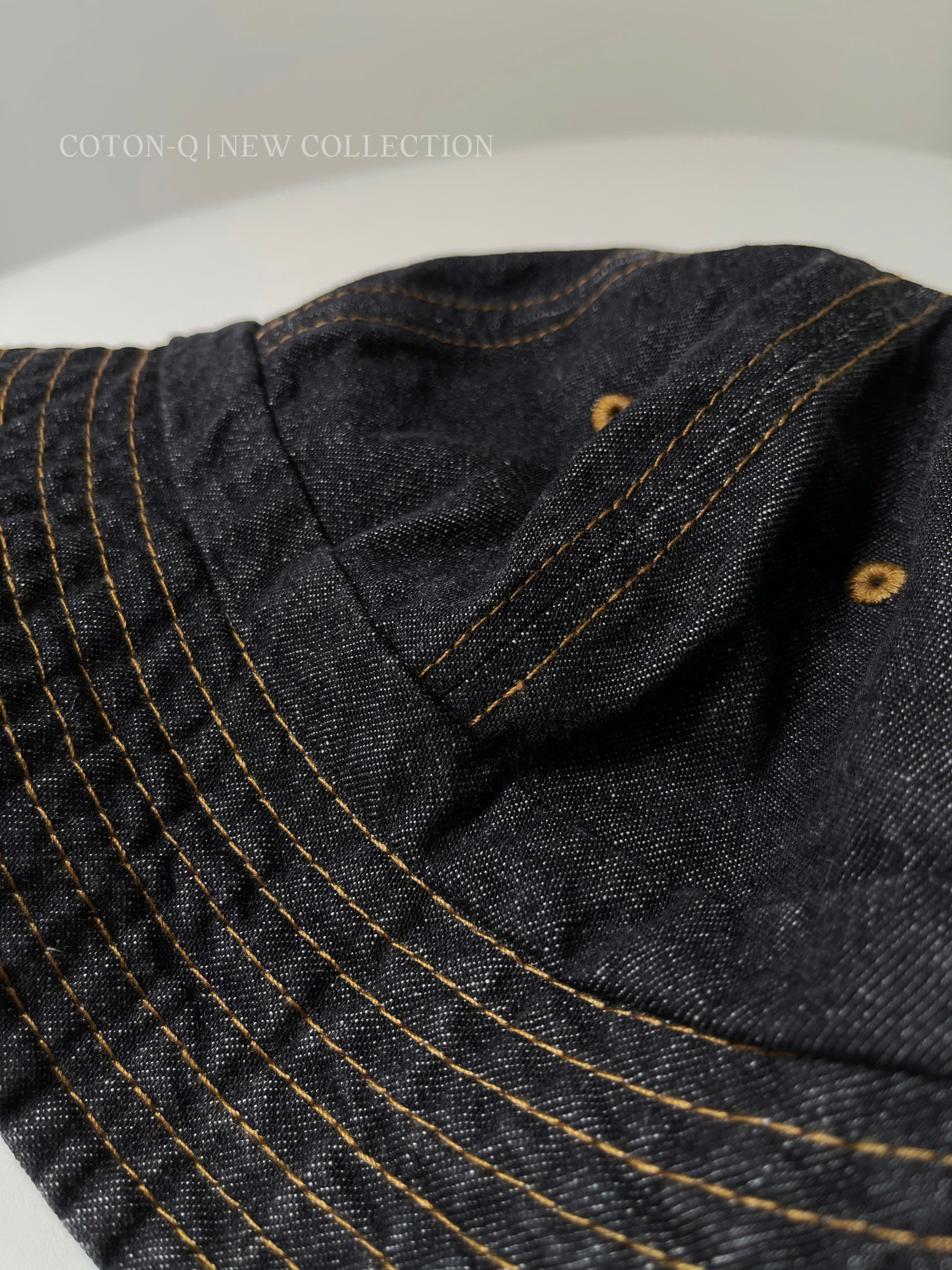 Nón bucket jean | QuynhGiaoNguyen