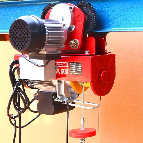 Combo Tời + con chạy trên ray thép I