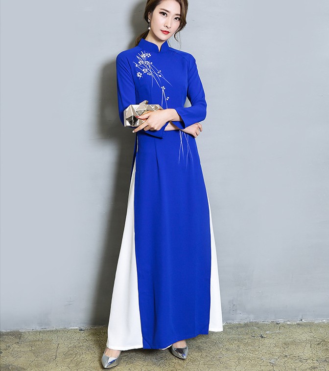 [MS000035] ✨ Áo dài vintage hoa văn cao cấp cho nàng phong cách_thumbnail_6