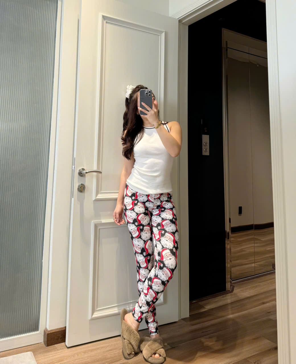 Set 4 quần legging hoạ tiết - Q204 (SALE)