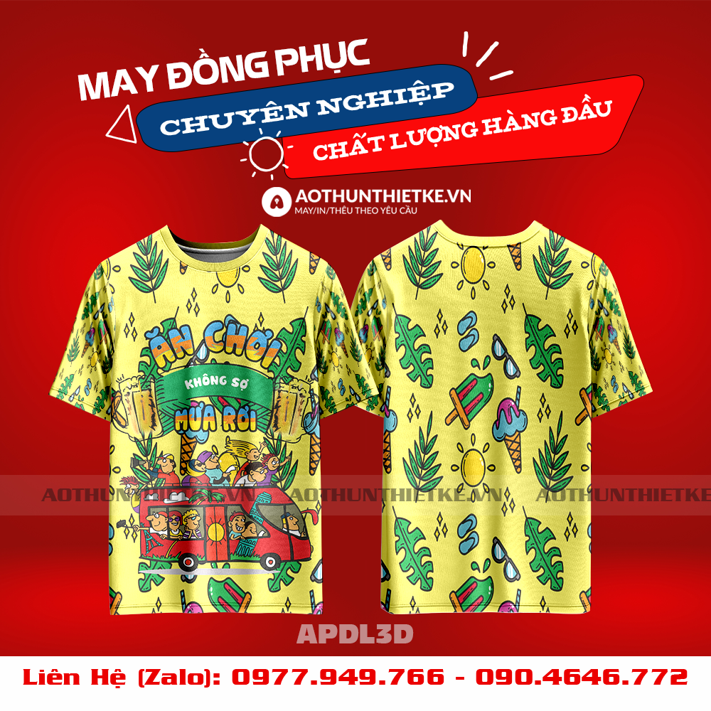Áo Phông Du Lịch 3D-TK59