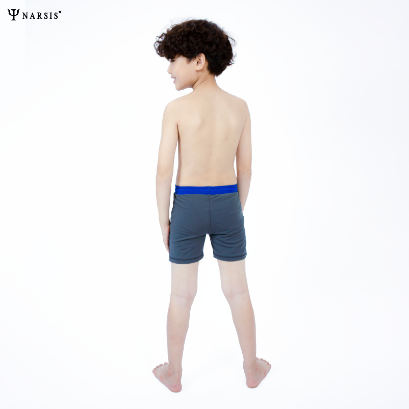 QUẦN BƠI BÉ TRAI GHI-XANH IN HÌNH DỄ THƯƠNG KQ23002 NARSIS CHẤT LIỆU THOÁNG MÁT, DỄ CHỊU, THOẢI M..._thumbnail_1
