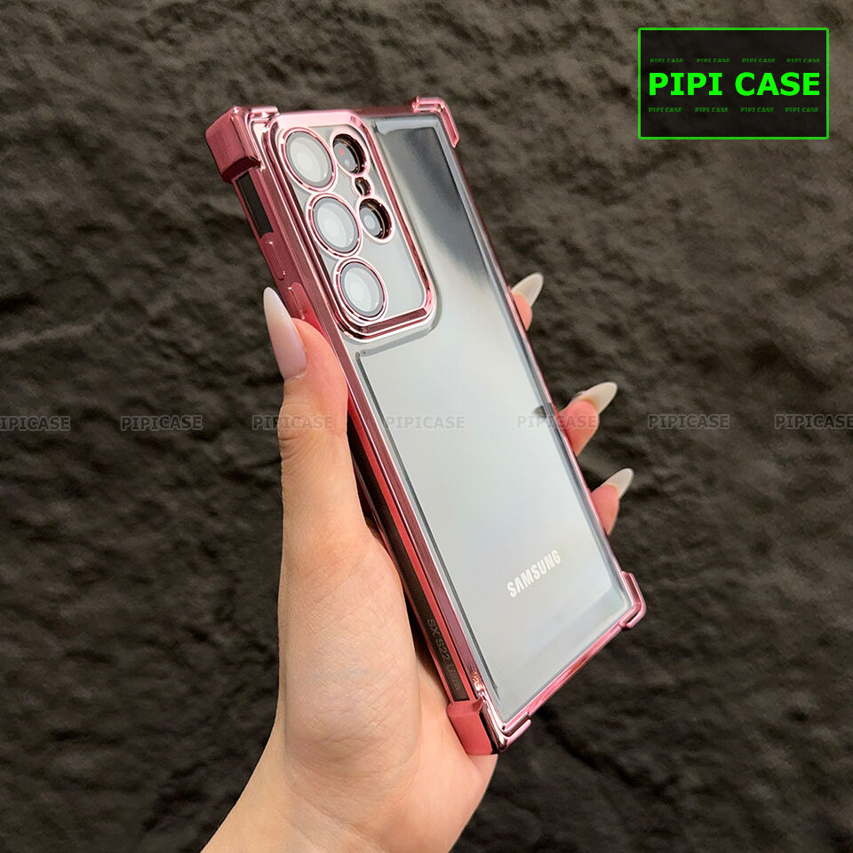 Ốp Lưng Samsung S22 Ultra 5G - Gu - Hồng