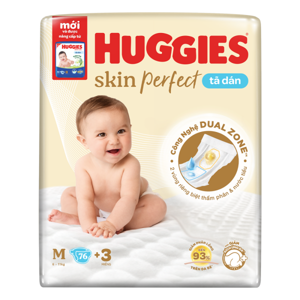 HG Tả Dan HG Skin Perfect M (76M +3M dan M)x3 1/2024