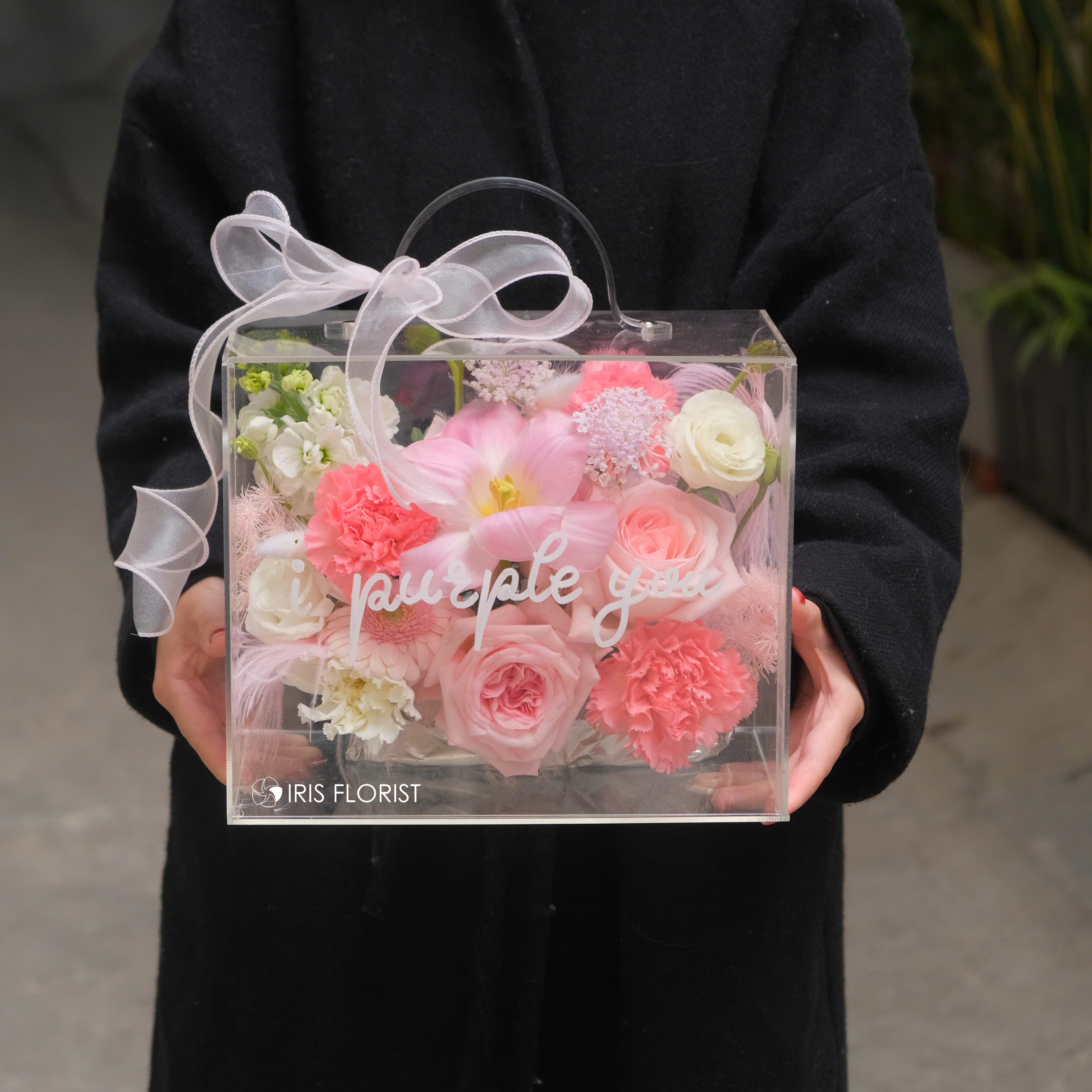 Box Mica - Tone hồng - Size S