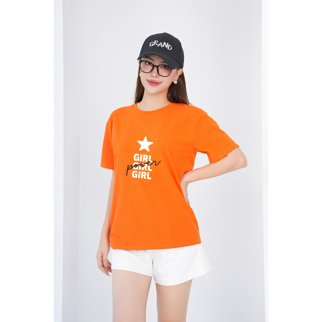 [Form Rộng] Áo thun nữ form rộng in chữ GIRL - Áo phông nữ Loza RT6278_thumbnail_8