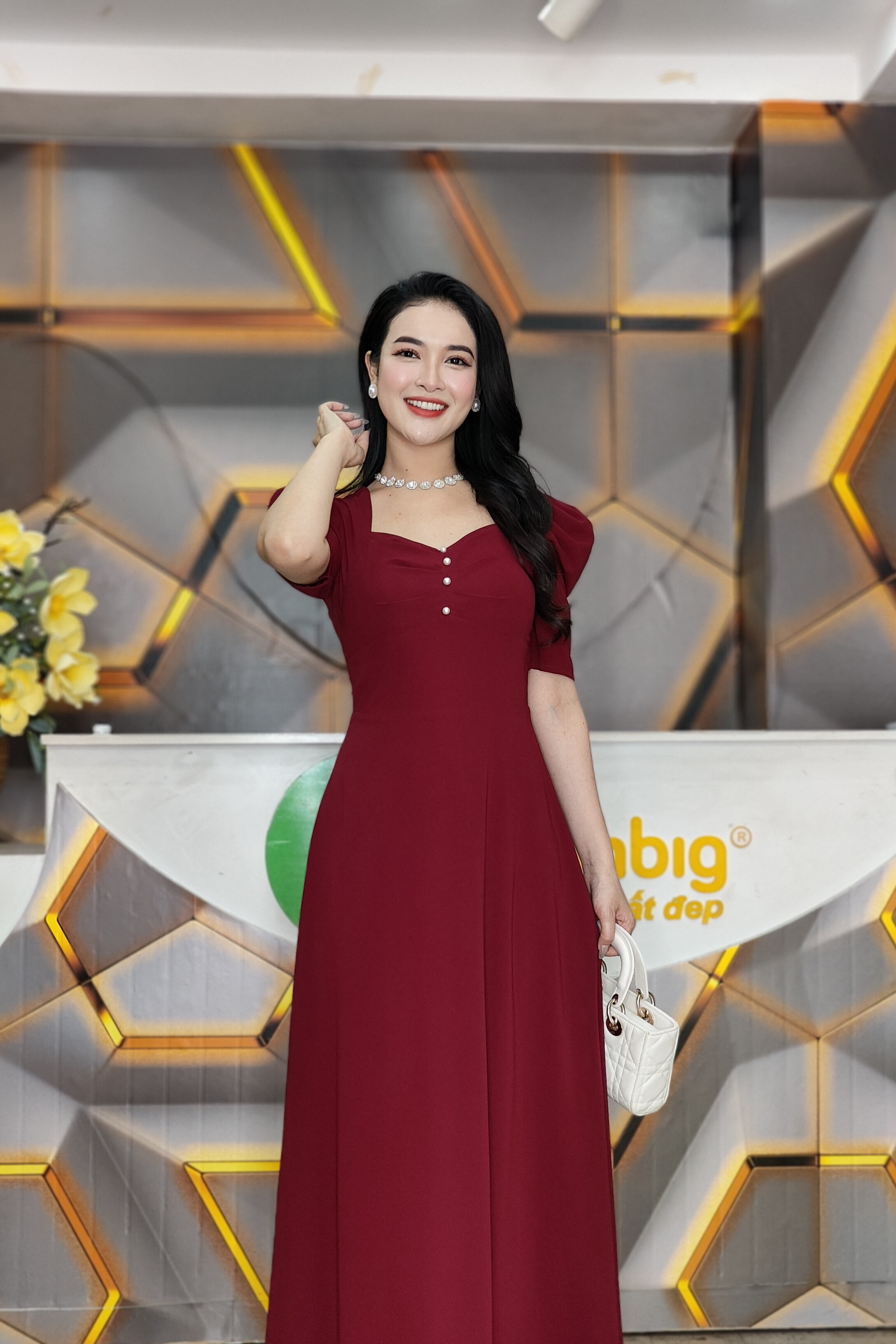 Đầm xoè - Y1186 -Thương hiệu Zonbig_thumbnail_17