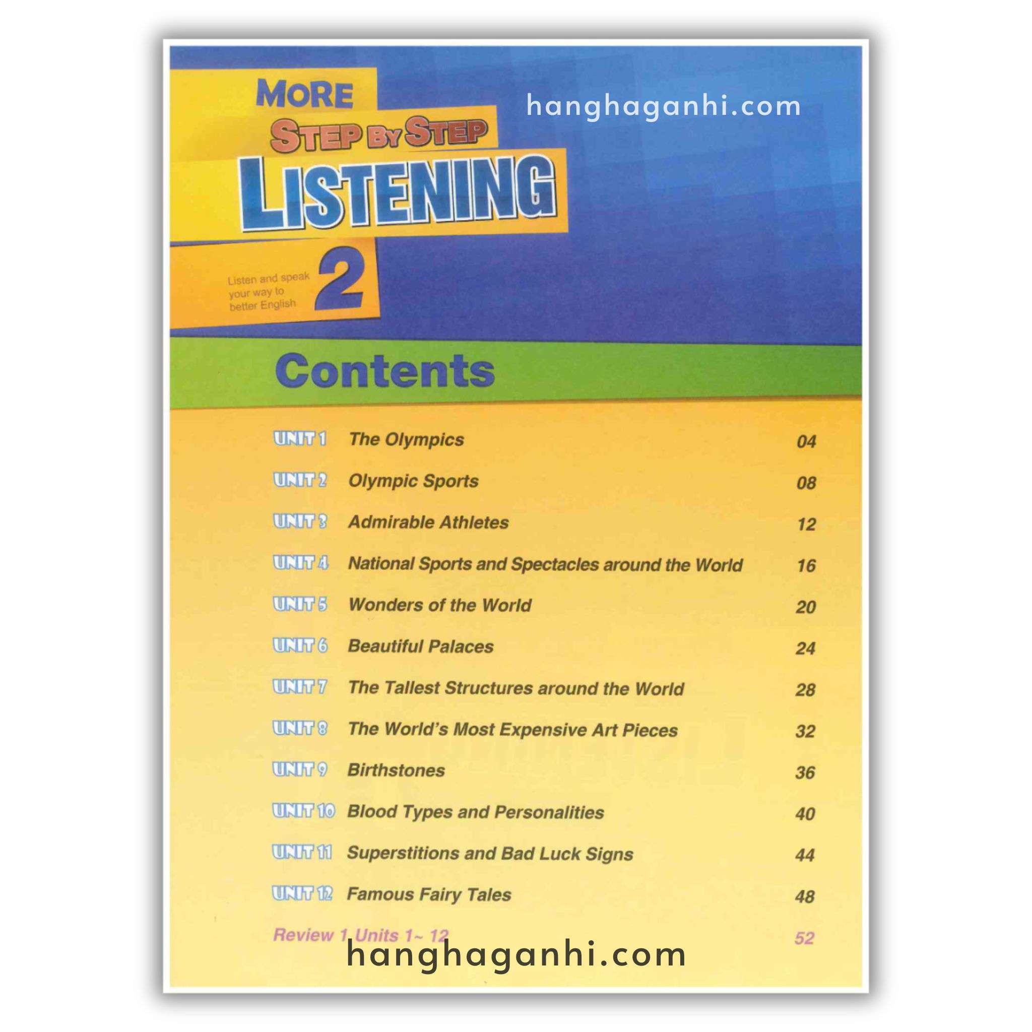 More Step By Step Listening Level 1,2,3  Bộ 3 cuốn kèm File nghe_thumbnail_6
