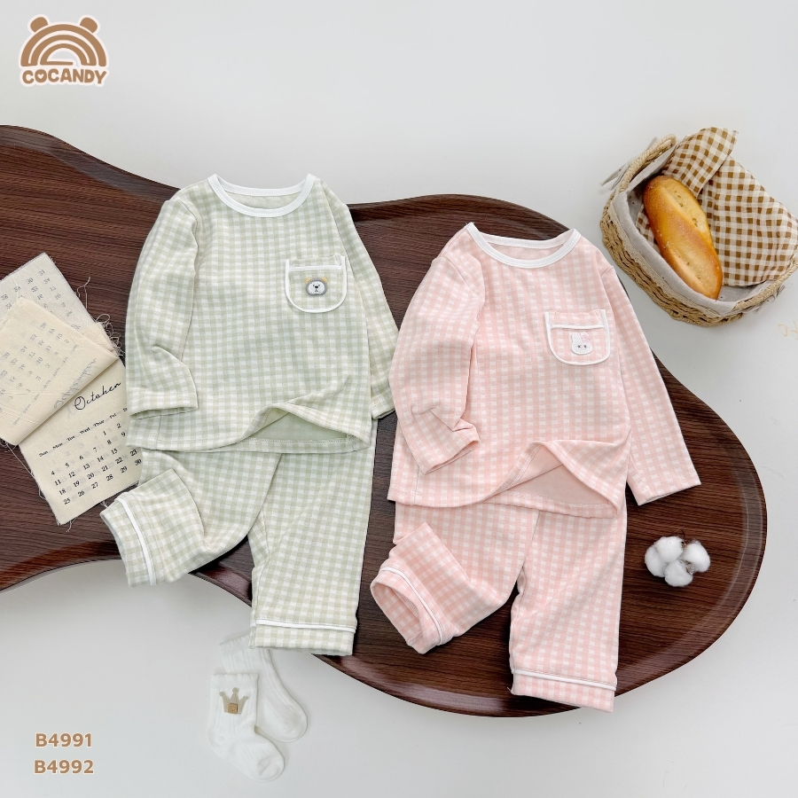 Bộ dài XANH LÁ caro gấu_thumbnail_3