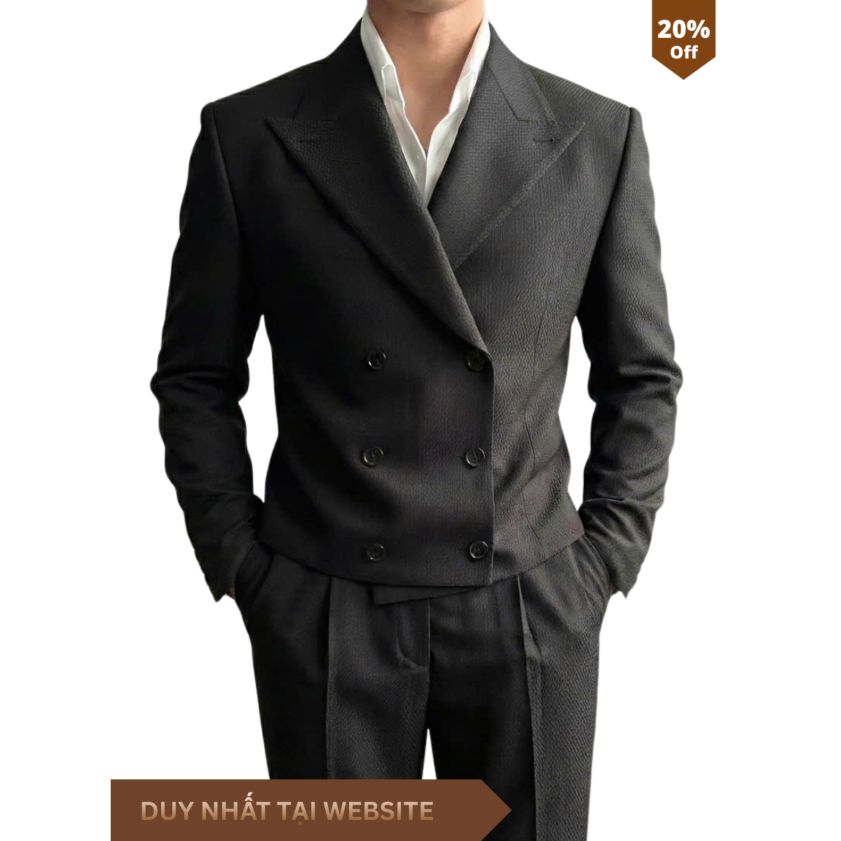 Padova Suit – Modern Crop Jacket & Trousers