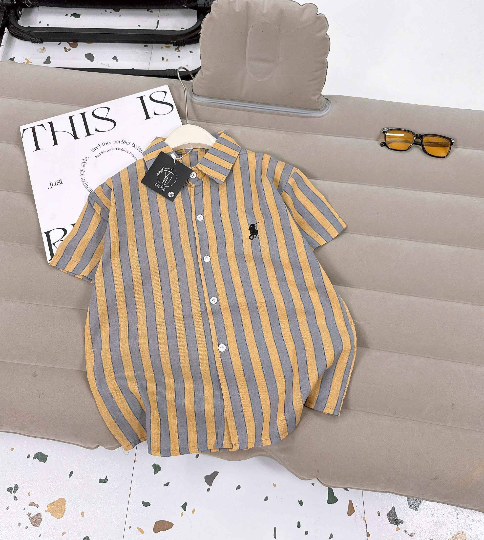 [A42] Sơ mi kẻ sọc