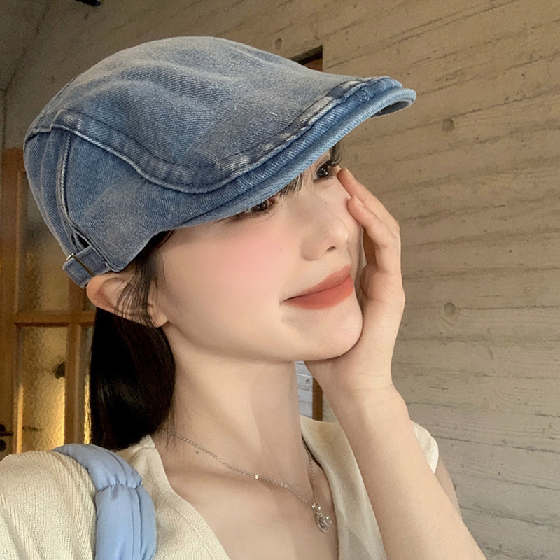 Mũ beret vải bò jeans trẻ trung, cá tính HZ2524_thumbnail_10