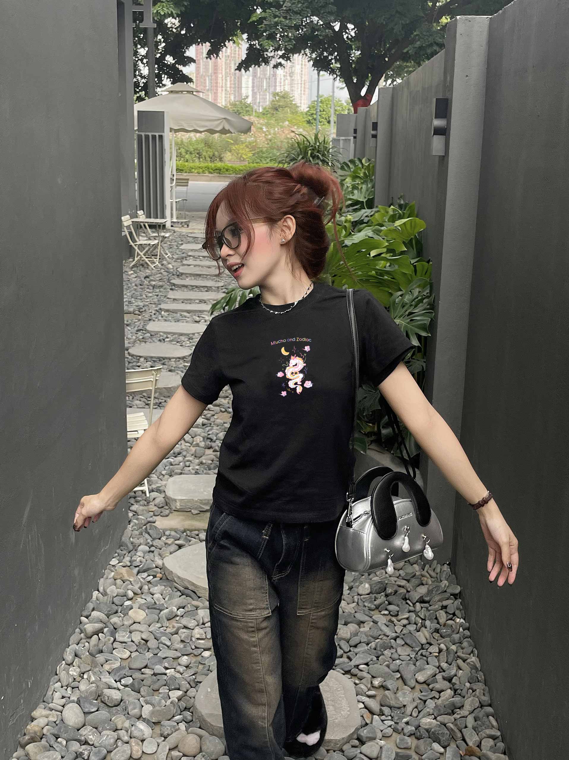 Áo baby tee 12 con giáp tuổi Thìn ( tuổi rồng) ABD399 Miucho cotton cổ tròn in graphic_thumbnail_2