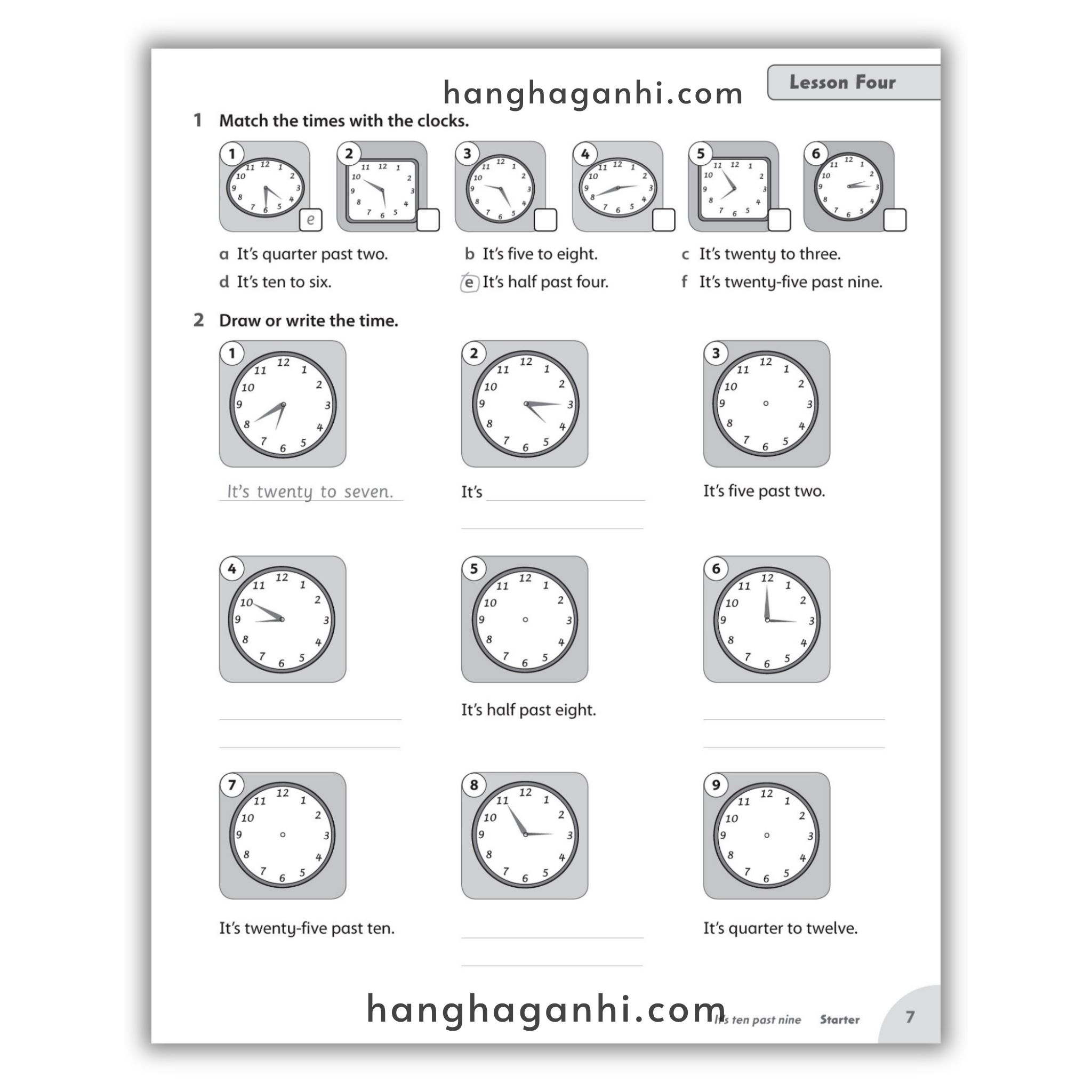 Bộ sách Family and Friends Level 4 (2nd , Student book và Work book) – Tặng kèm file nghe_thumbnail_5