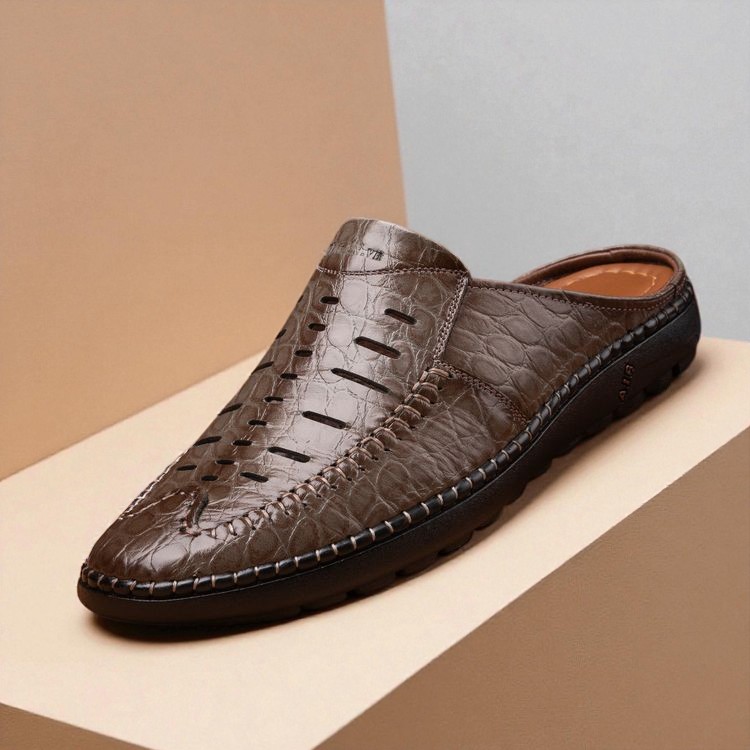 Dép Sabo Da Bò Nam SA74