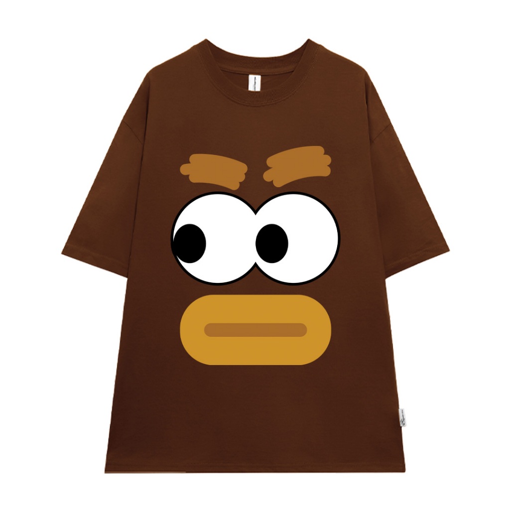 Áo thun couple cặp đôi hình thú mỏ vịt form rộng unisexATD1059 Miucho tay lỡ cổ tròn in artwork_thumbnail_21