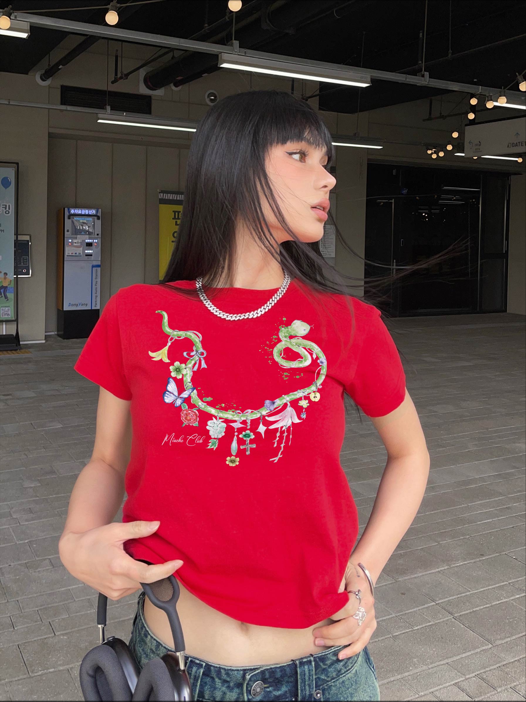 Áo baby tee ôm cổ tròn vải cotton thoáng mát ABD1723 Miucho in mix_thumbnail_4