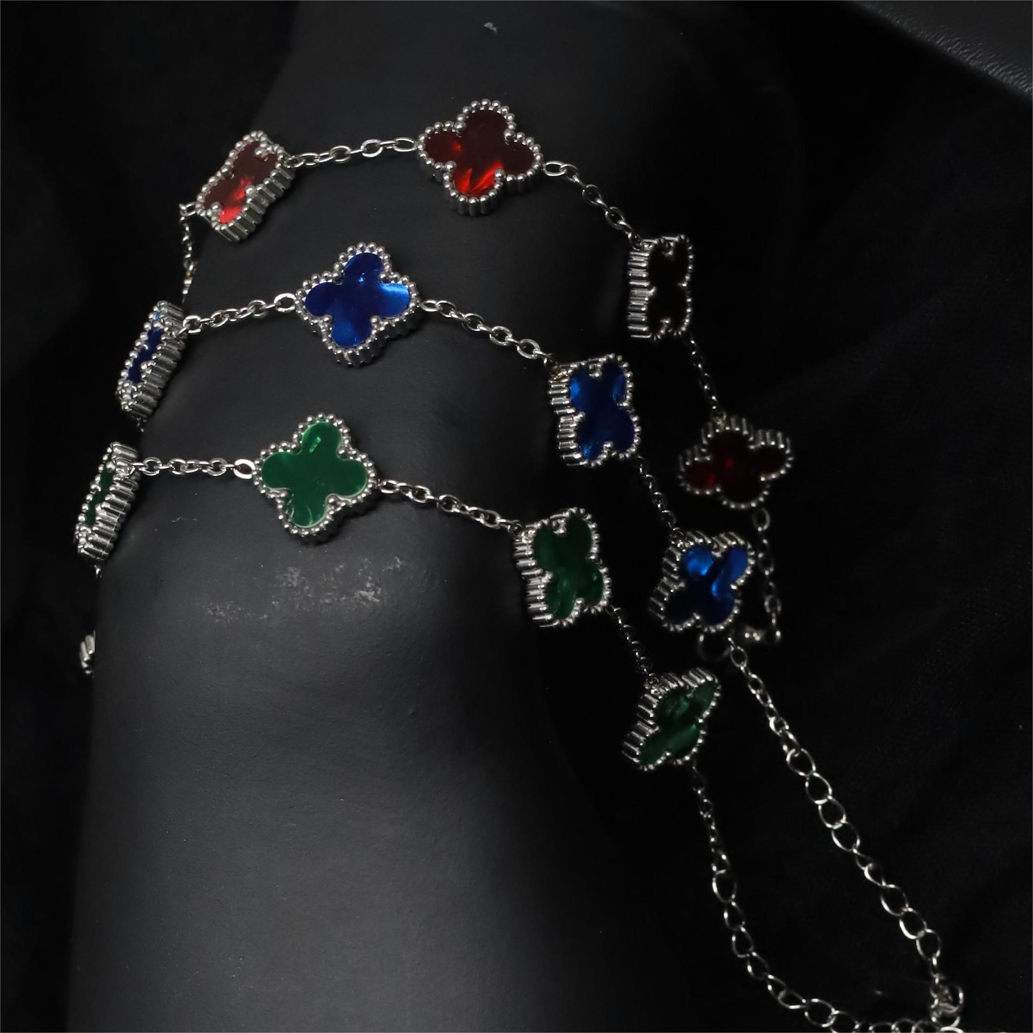 Vòng tay titan vca thép xanh lá_thumbnail_1