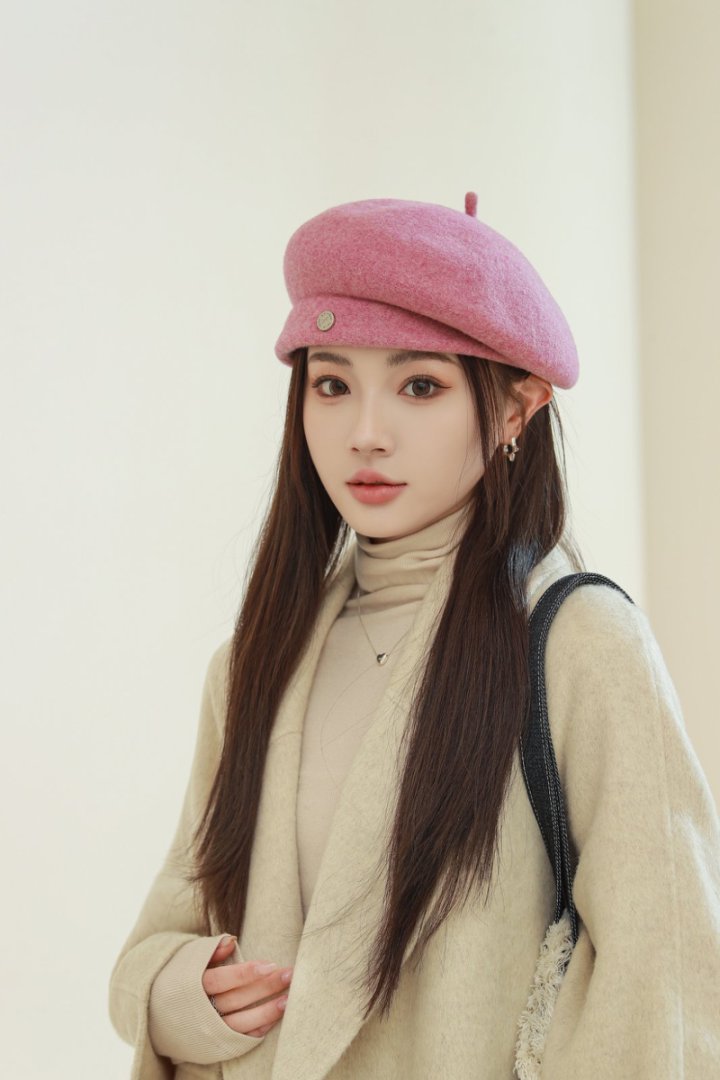 Mũ beret nữ vải dạ cao cấp HZ2502_thumbnail_22