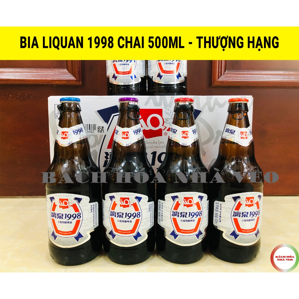 [Thùng 12C] Bia Liquan 1998 Thơm Ngon, Chai 500ml, Hàng Chuẩn, Bia liquan Trung Quốc, Đóng Gói Chắc Chắn