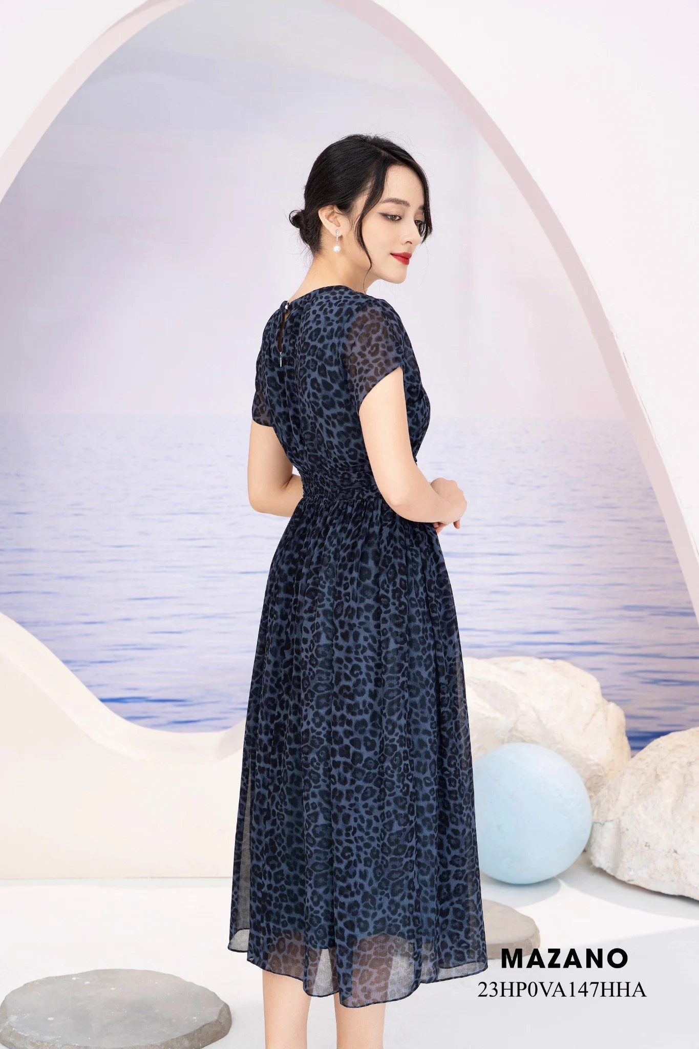 Đầm voan da báo xếp ly thân_thumbnail_4