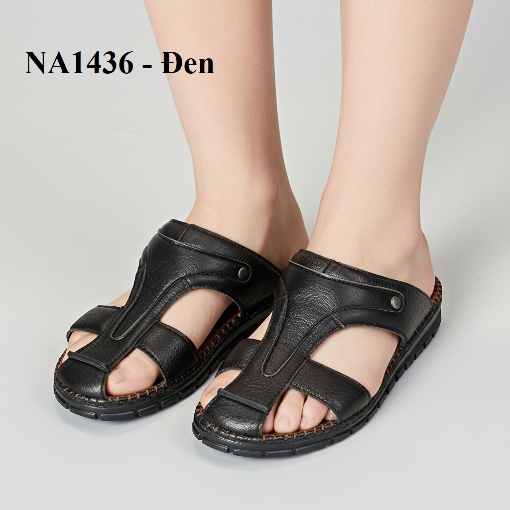 Dép Da Nam Trung Niên NA1436