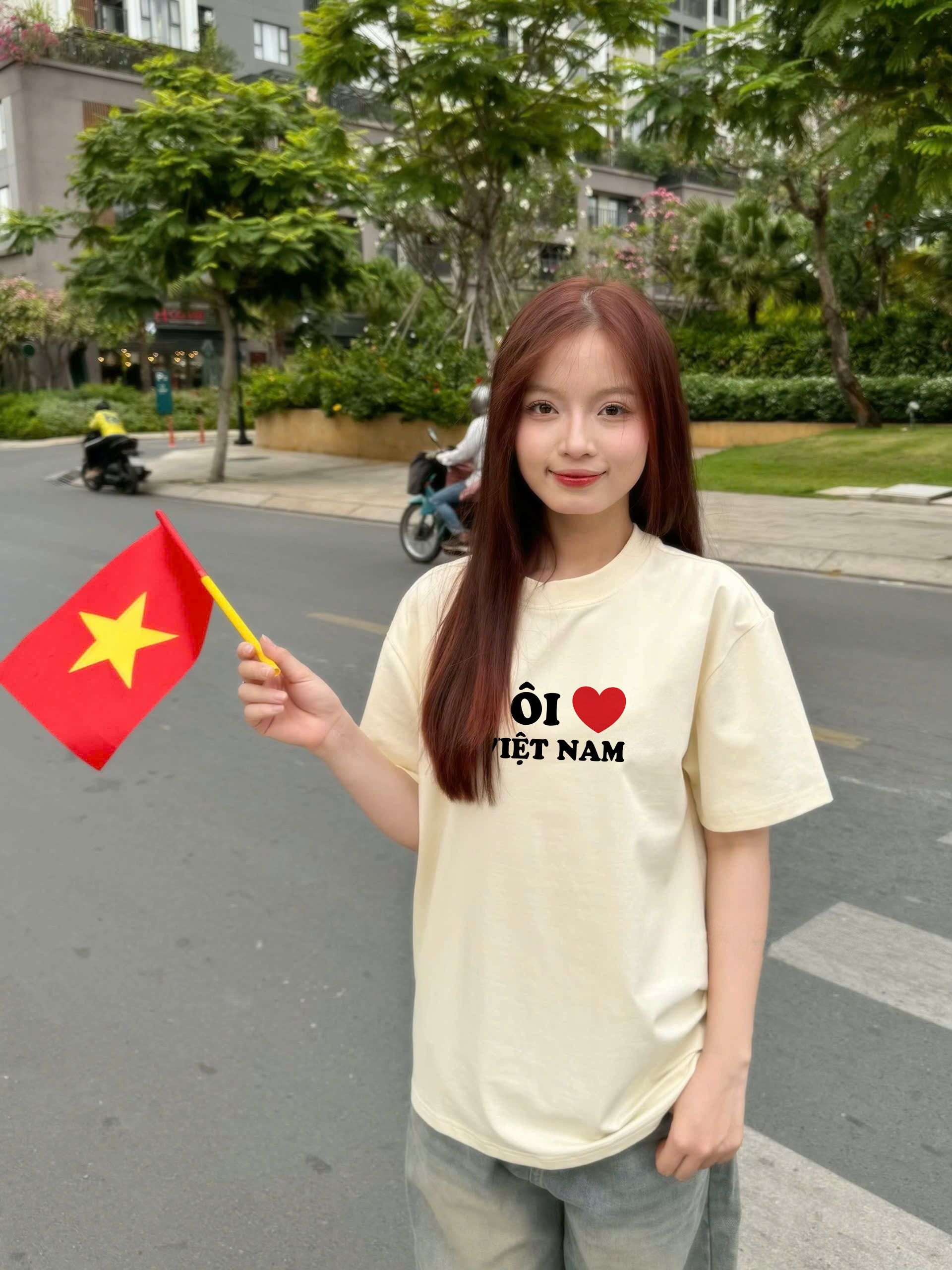 Áo thun local brand Việt Nam tôi yêu Miucho BST cổ tròn vải cotton 4c 220gsm thoáng mát in mix_thumbnail_6