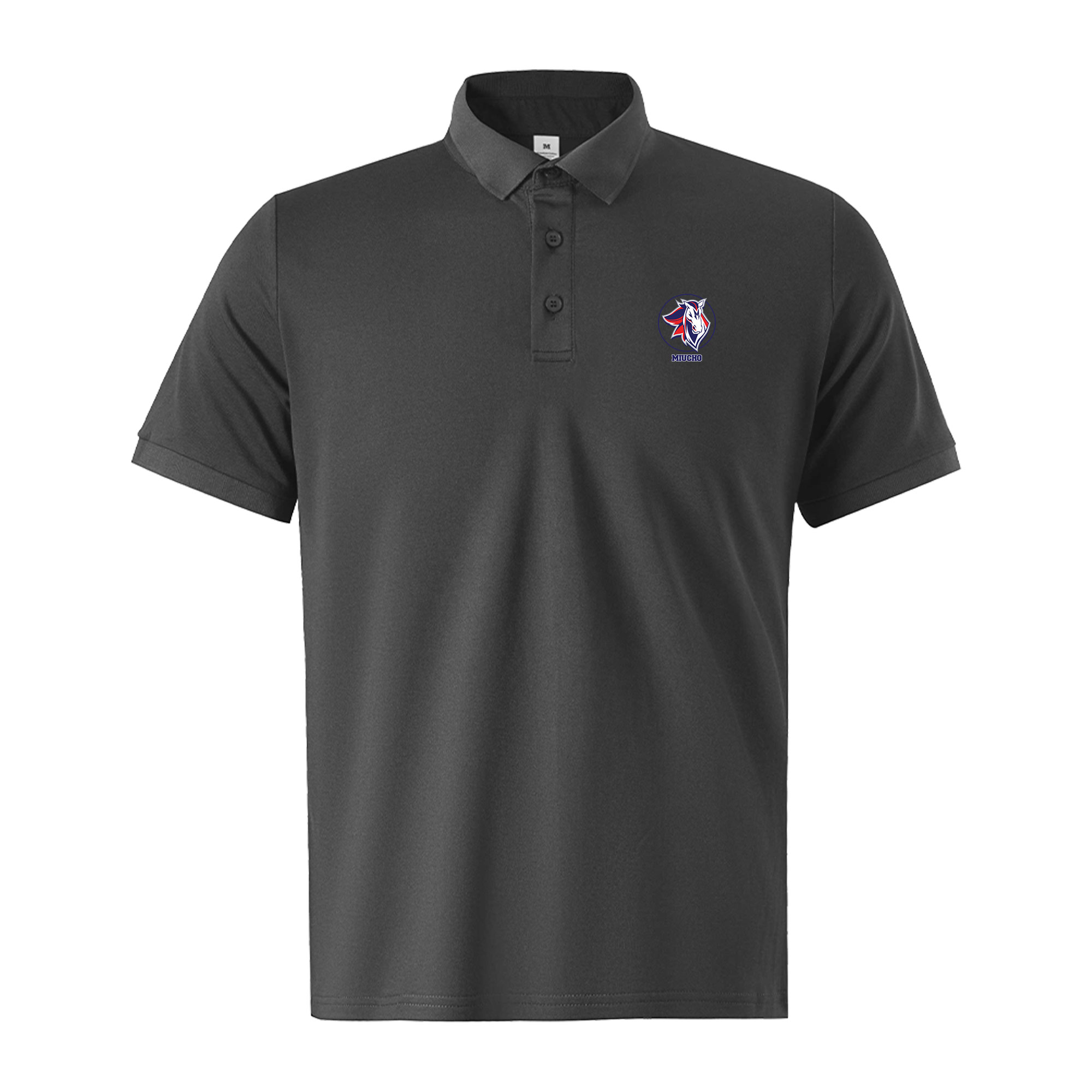 Áo polo nam form vừa 1895 Miucho Iconic vải cá sấu đứng form thoáng mát in basic_thumbnail_9