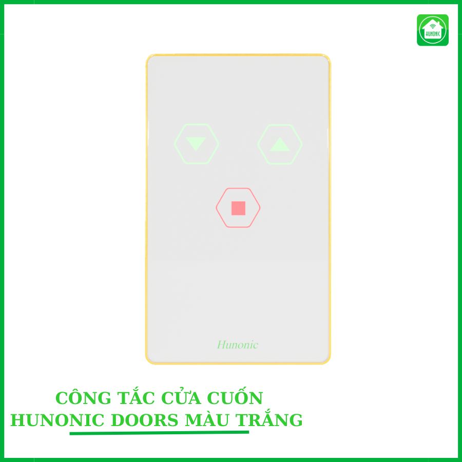 Công tắc Cửa Cuốn Hunonic Door S màu Trắng