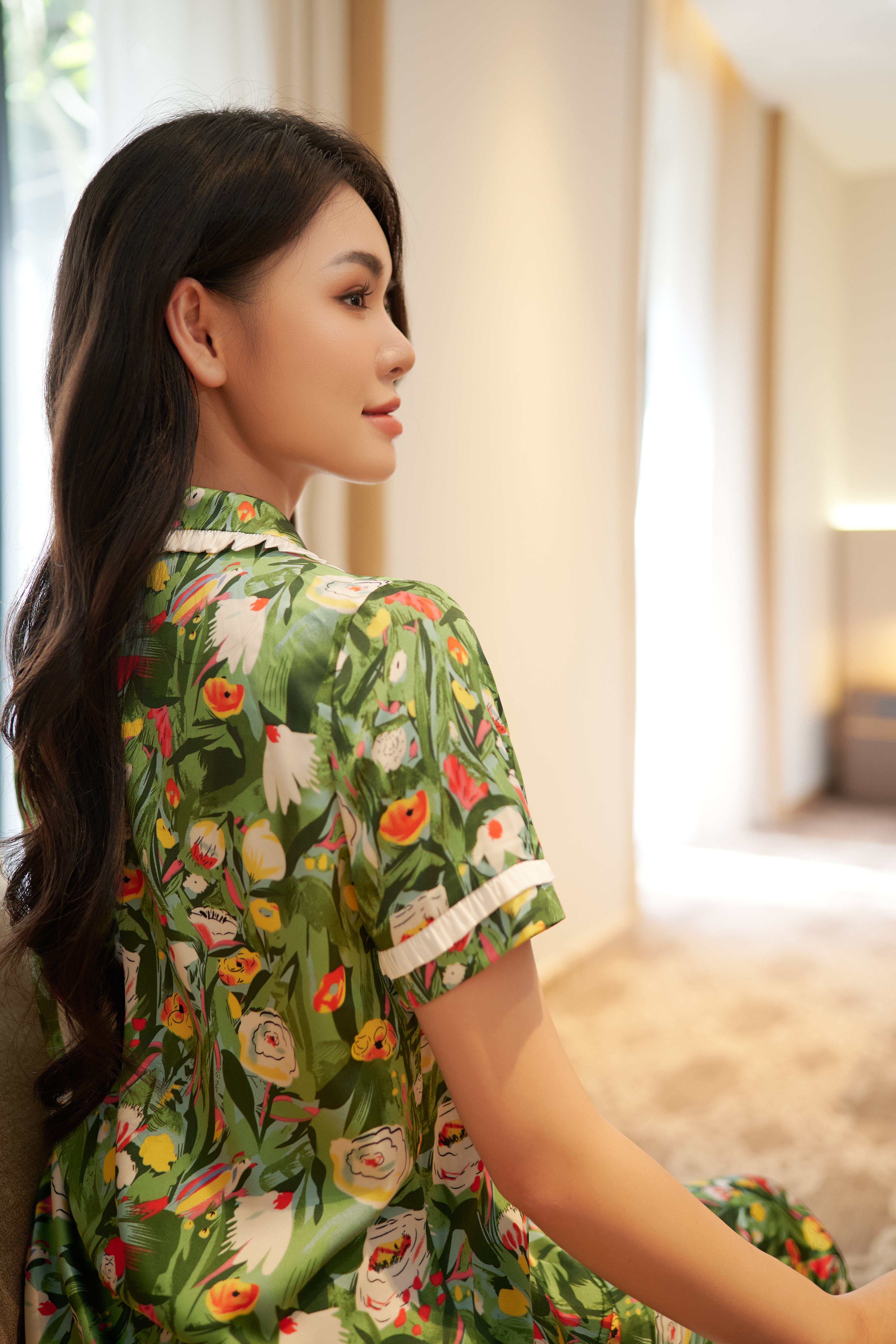 Bộ ngủ áo cộc tay, quần dài BN12_thumbnail_4