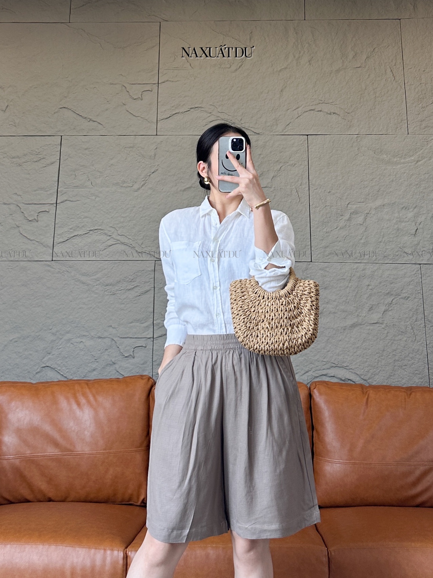 Quần short linen - Q283 (SALE)_thumbnail_7