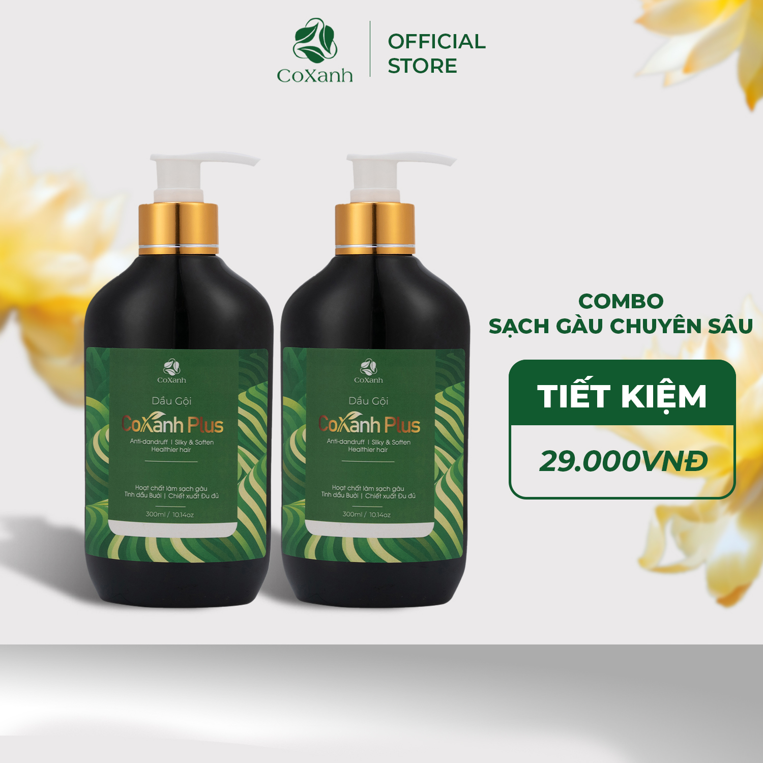 Combo Sạch Gàu X2