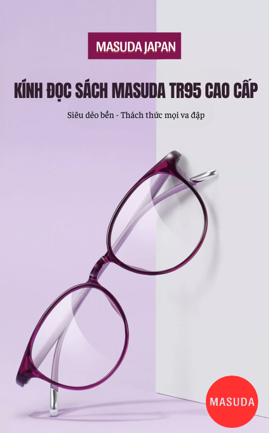 Kính Thời Trang Masuda TR95 2024