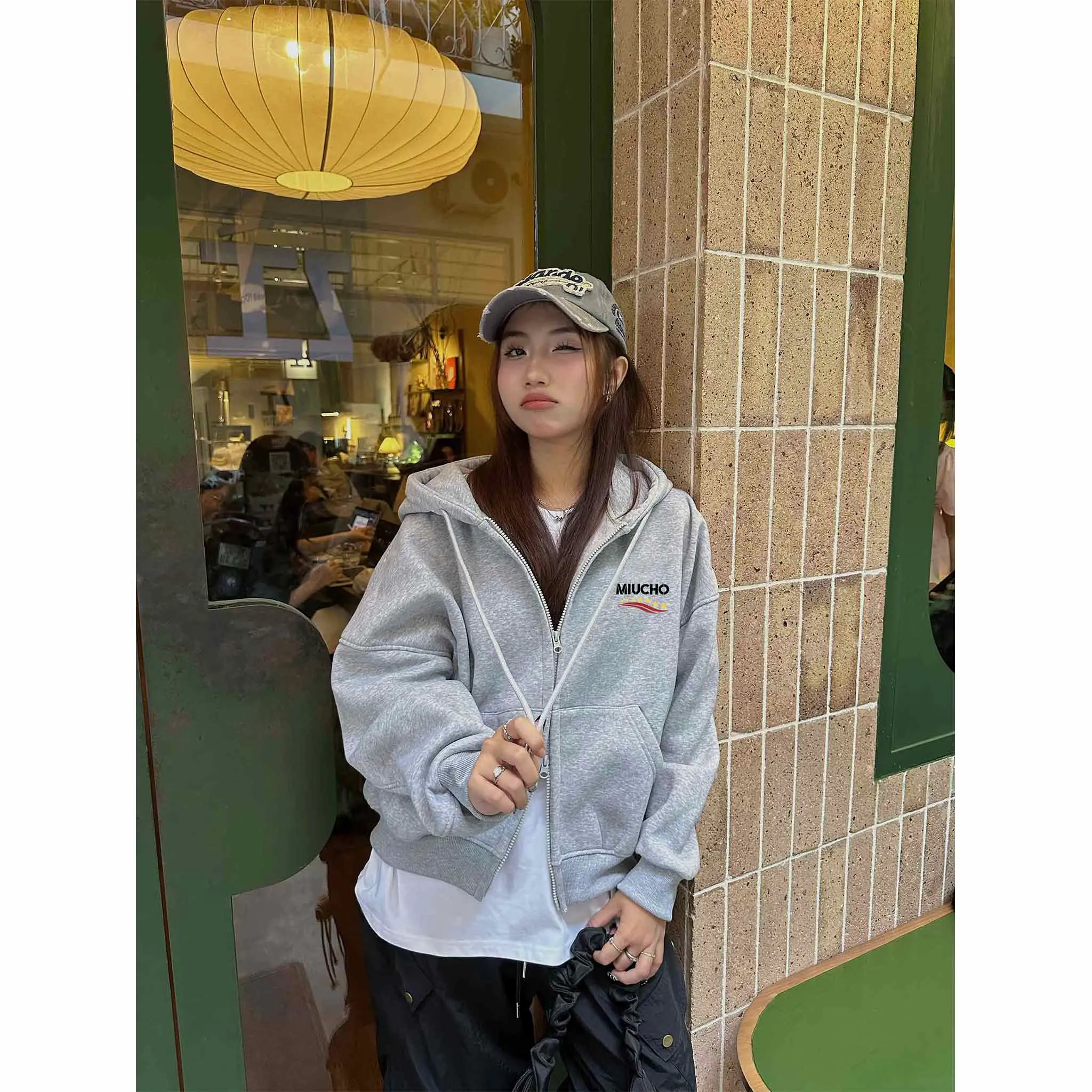 Áo hoodie zip form boxy local brand Miucho 2628 chất vải nỉ 2 da cao cấp thoáng mát dày dặn in mix_thumbnail_6