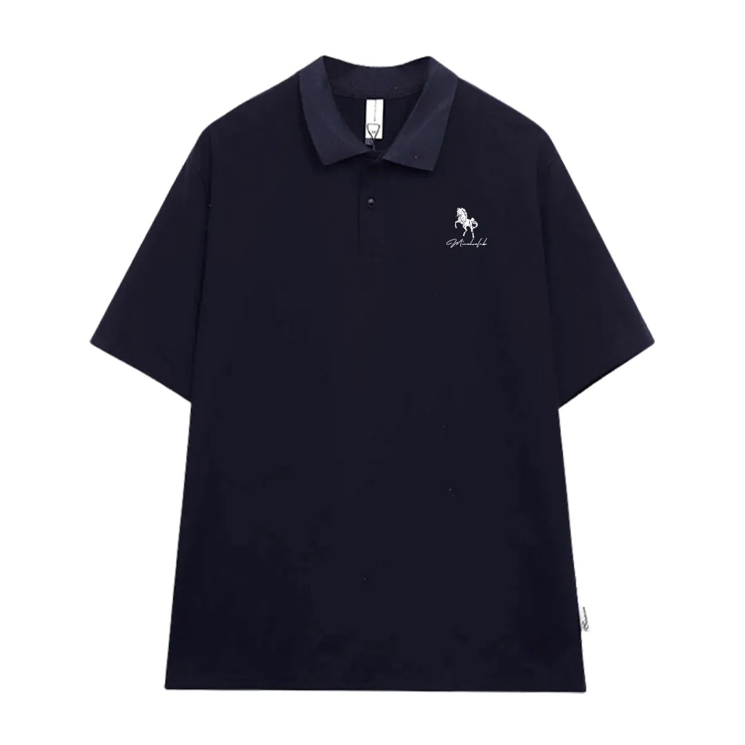 Áo polo nam nữ form rộng basic dễ phối đồ 2538 Miucho Club vải cotton thoáng mát in mix_thumbnail_13