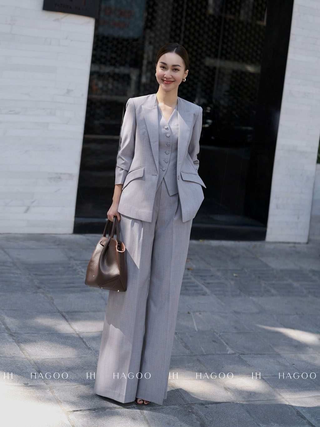 Blazer ve vếch nắp túi chéo HAGOO_thumbnail_5