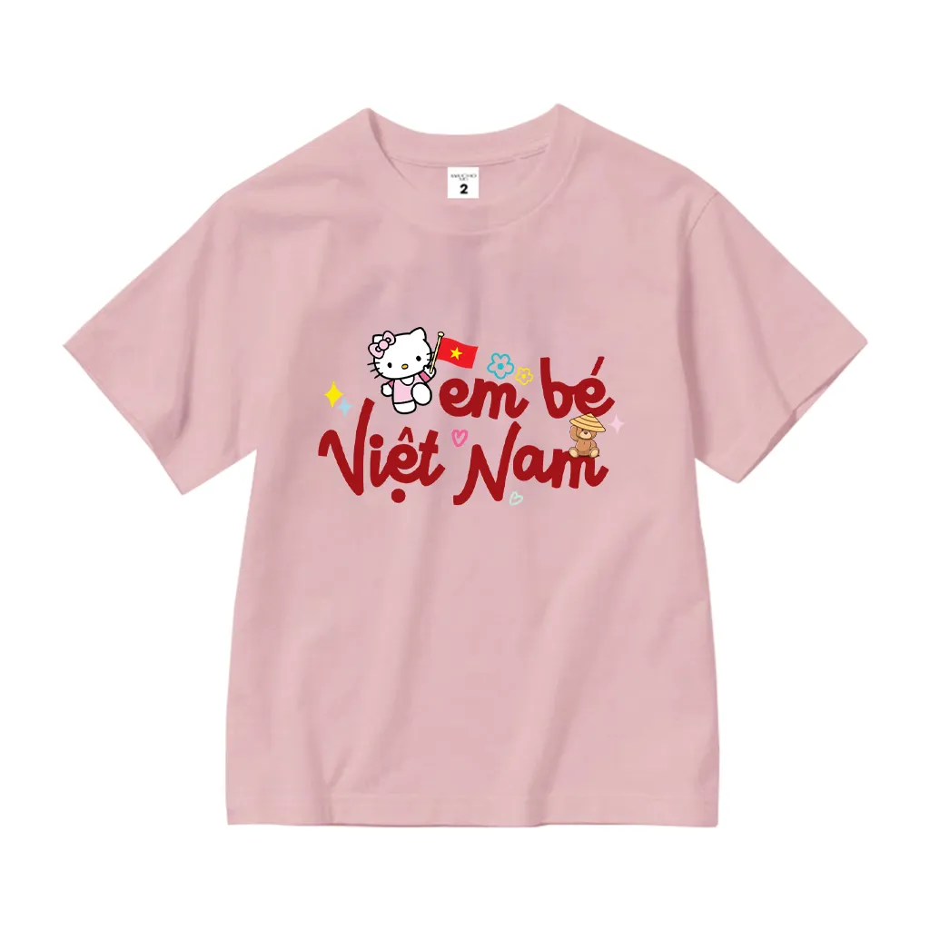 Áo thun em bé Việt Nam 2508 Miucho Kid vải cotton thoáng mát cổ tròn in mix_thumbnail_7