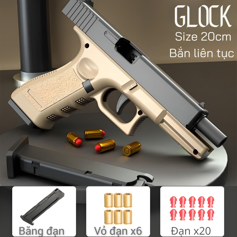 Đồ chơi 𝐃𝐞𝐬𝐞𝐫𝐭 𝐄𝐠𝐥𝐞 - 𝐌𝟏𝟗𝟏𝟏 - 𝐆𝐥𝐨𝐜𝐤 size 22cm_thumbnail_5